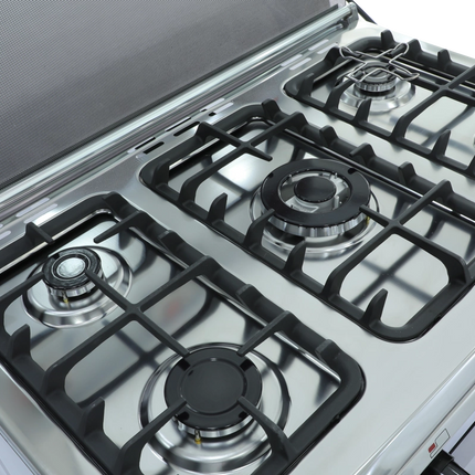 10.23.40.0004NaraNara Gas Cooker 90 cm Full Safety Glossy Stainless Steel Top