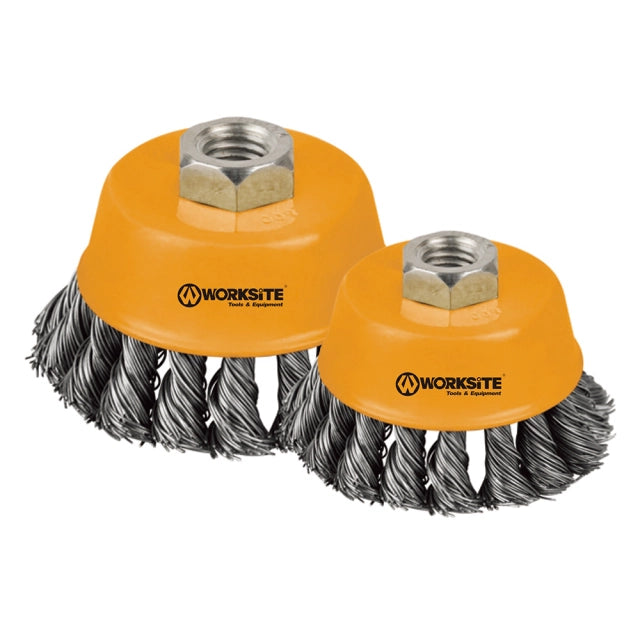 WCM100 worksite Wire Cup Brush 100mm From worksite Durable Construction | WCM100