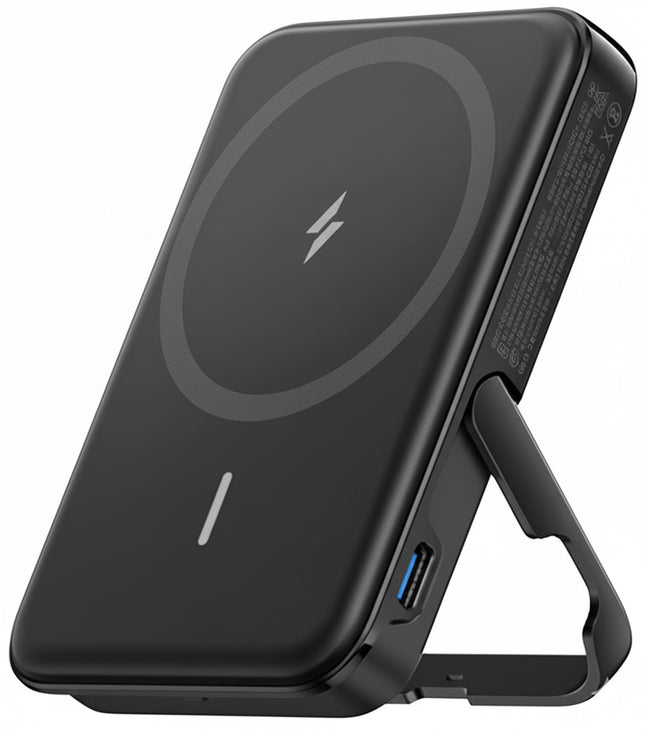 باور بانك Anker 322 PowerCore MagGo مغناطيسي بسعة 5000mAh — شحن لاسلكي للآيفون