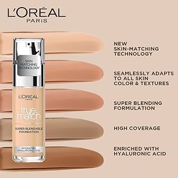 L'Oréal Paris True Match Foundation - Perfect Shade Match
