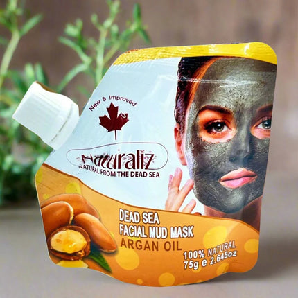 Naturaliz Dead Sea Facial Mud Mask with Argan Oil 75g