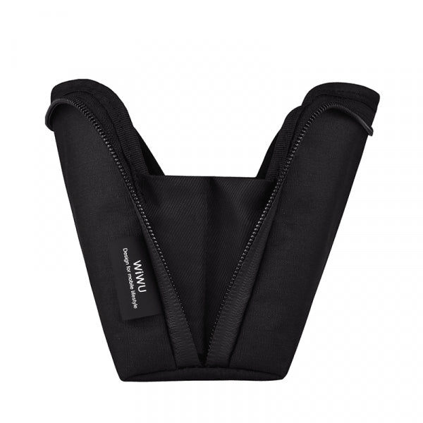 WiWU Alpha Tech Pouch - 23x13x16.5cm Electronics Organizer Bag - Waterproof & Smart Storage WiWU Alpha Tech Pouch - 23x13x16.5cm Electronics Organizer Bag - Waterproof & Smart Storage