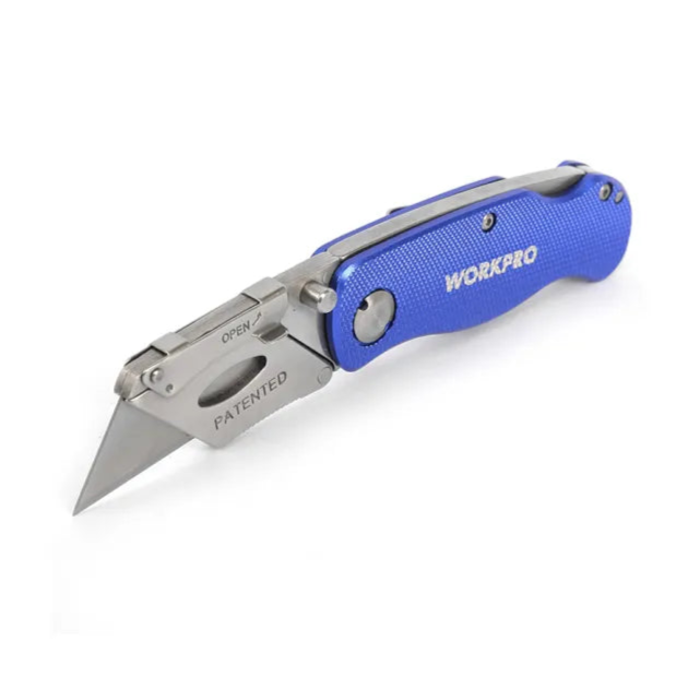 WORKPRO Aluminum Folding Utility Knife | W011004WE