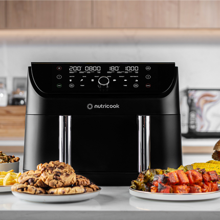 NC-AFD285 NutriCook Air Fryer Duo 2 Flexzone