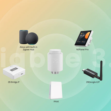 TRVZB SONOFF Zigbee Thermostatic Radiator Valve | TRVZB