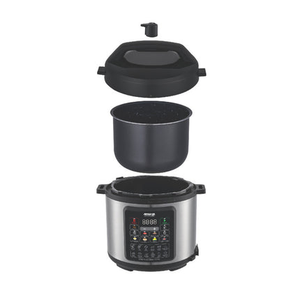3386ArshiaDigital Pressure Express Cooker 6L From Arshia Versatile Cooking | EP112-3386 | 3386