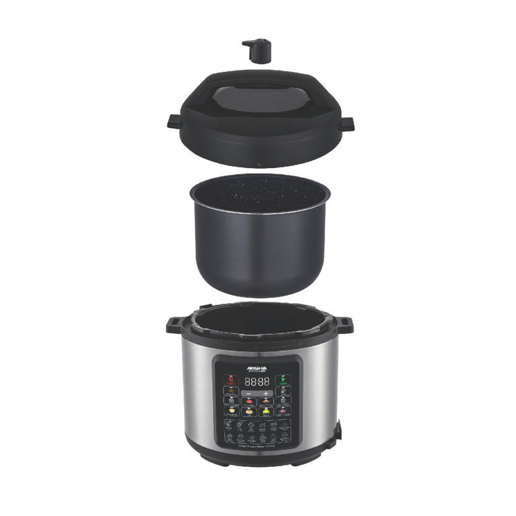 طنجرة ضغط رقمية 6 لتر من أرشيا EP112-3386 | 3386 طنجرة ضغط رقمية 6 لتر من أرشيا EP112-3386 | 3386