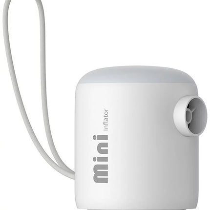 منفاخ هواء محمول باسوس بوكيت جو (Baseus PocketGo) - منفاخ إطارات لاسلكي ذكي - شاشة رقمية - وظيفة الإيقاف التلقائي - مرفقات متعددة - ضوء طوارئ LED مدمج