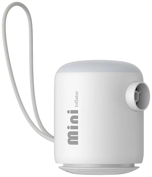 Baseus PocketGo Portable Air Pump - Intelligent Cordless Tire Inflator - Smart Digital Display - Auto Shut-Off Function - Multiple Nozzle Attachments - Integrated Emergency LED Flashlight