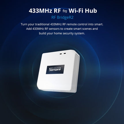 RFBRIDGE R2 SONOFF RF BridgeR2 433 Smart Hub