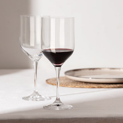 Rachel Crystal Wine Glass Set - 6 Pieces, 400ml