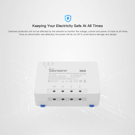 POWR3 SONOFF POWR3 High Power Smart Switch