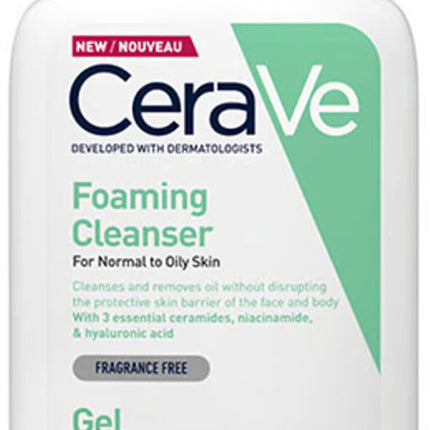 CeraVe Foaming Cleanser for Oily Skin 236mL