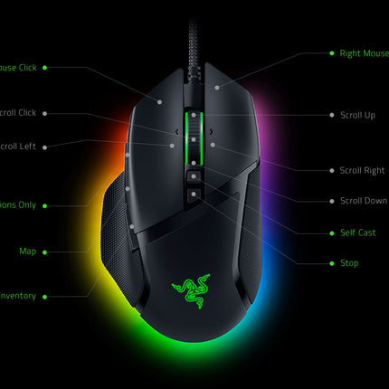 Razer Basilisk V3 — Customizable Gaming Mouse with High-Precision Sensor