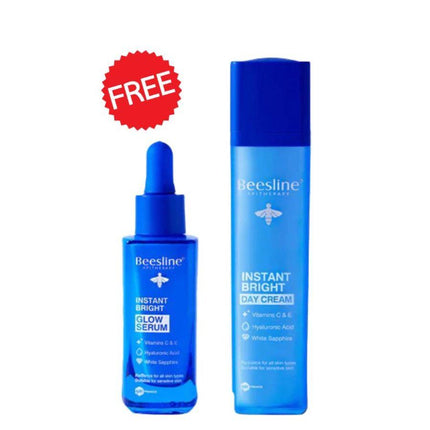 Beesline Instant Bright Glow Serum + Free Day Cream