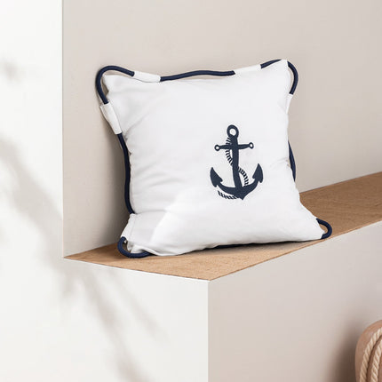 Oasis White Cushion Cover - Soft Textured Home Décor