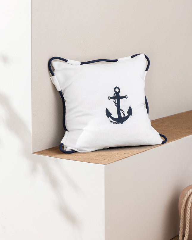 Oasis White Cushion Cover - Soft Textured Home Décor