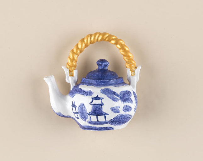 Madame Coco Teapot Refrigerator Magnet Decorative