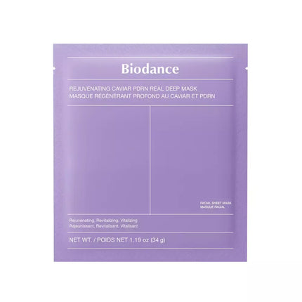 Biodance Rejuvenating Caviar PDRN Deep Mask Set 4pcs