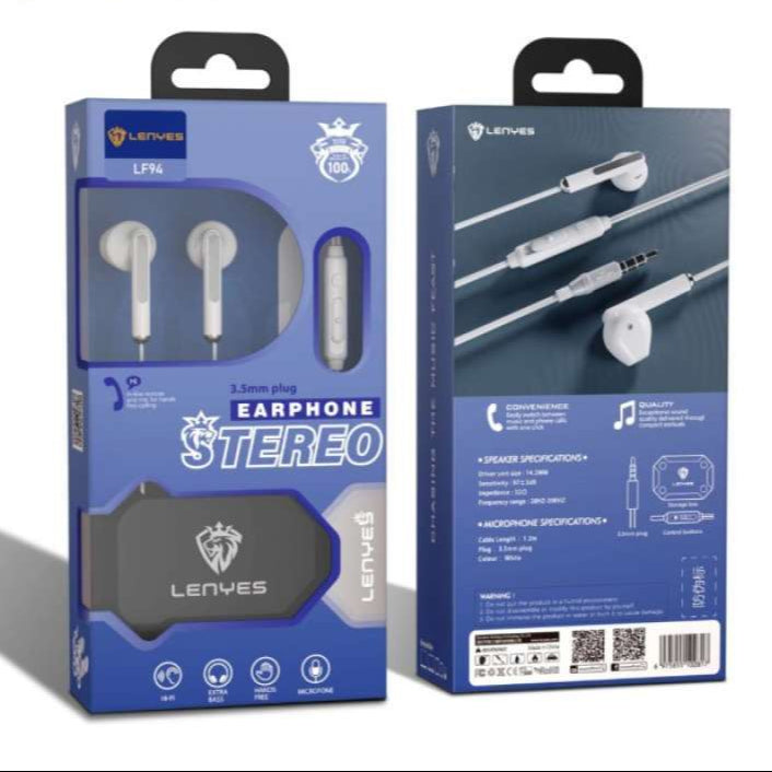 سماعات الأذن السلكية Lenyes LF94 سماعات الأذن السلكية Lenyes LF94