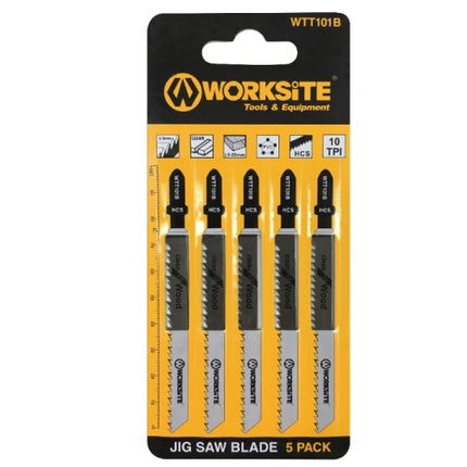 WTT101B worksite Jigsaw Blade 10TPI From worksite For Woodworking | WTT101B