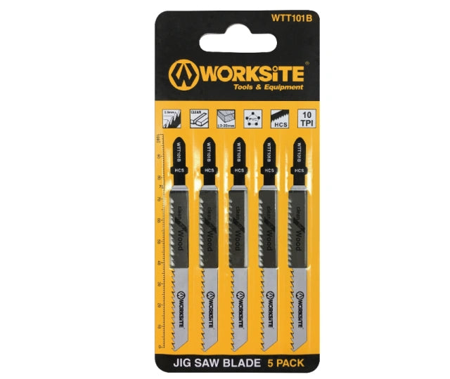 WTT101B worksite Jigsaw Blade 10TPI From worksite For Woodworking | WTT101B