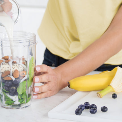 NBR-1212M nutribullet  nutribullet 600 Watts, 9pc Accessories, Multi-Function High Speed Blender, Mixer System With Nutrient Extractor, Smoothie Maker, Grey, NBR-1212M, 1-year limited warranty