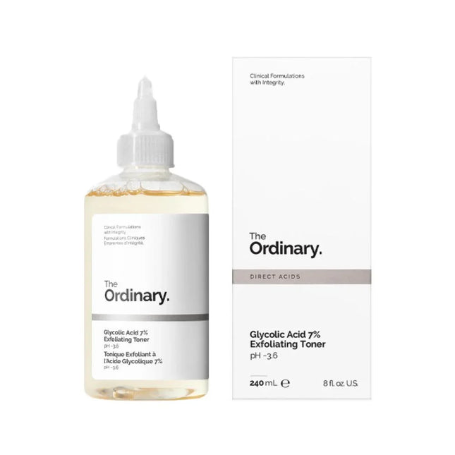The Ordinary Glycolic Acid 7% Toner 240ml - Exfoliating