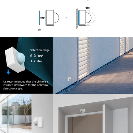 PIR BASE SONOFF PIR3-RF Motion Sensor