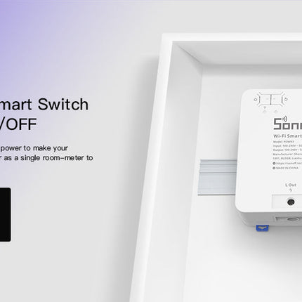 POWR3 SONOFF POWR3 High Power Smart Switch