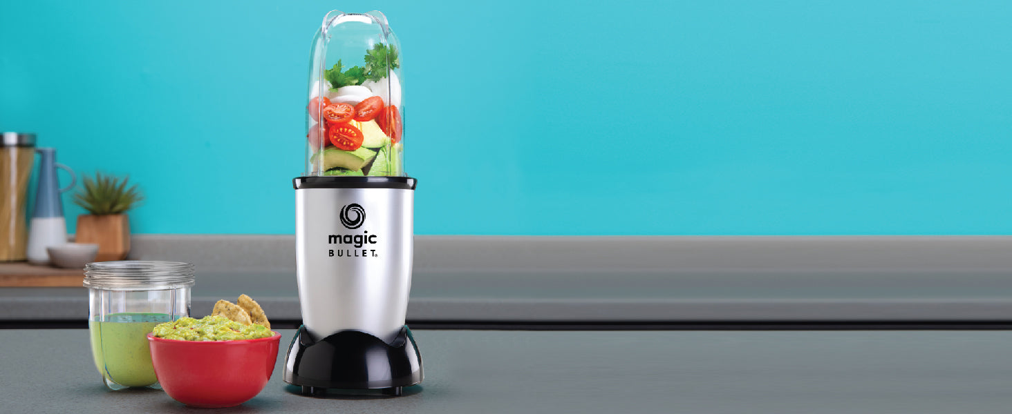 Nutribullet Magic Bullet | 400W Motor | Silver + free plastic cups Nutribullet Magic Bullet | 400W Motor | Silver + free plastic cups