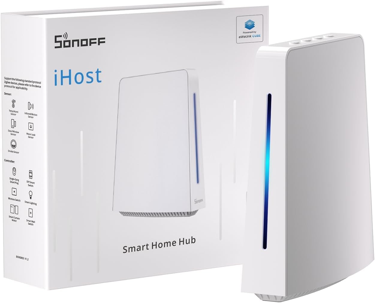 جهاز iHost للتحكم بالمنزل الذكي عبر واي فاي و Zigbee 3.0 جهاز iHost للتحكم بالمنزل الذكي عبر واي فاي و Zigbee 3.0