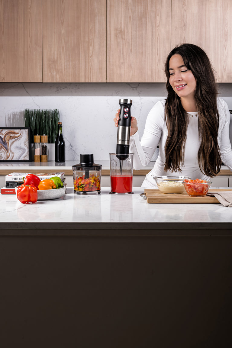 NUTRICOOK Smart Hand Blender | 1000W Motor | Multiple Attachments NUTRICOOK Smart Hand Blender | 1000W Motor | Multiple Attachments