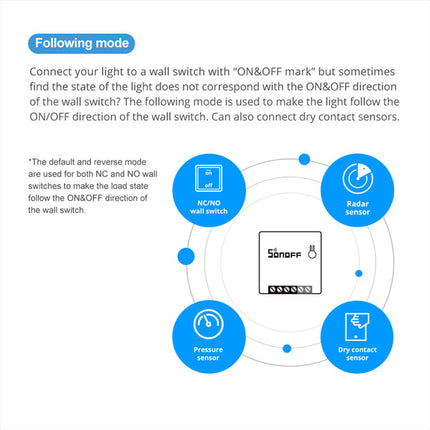 MINIR2 SONOFF MINIR2 – Two Way Smart Switch