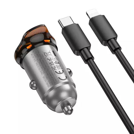 Hoco NZ16B Rigorous 45W Dual USB-C Car Charger
