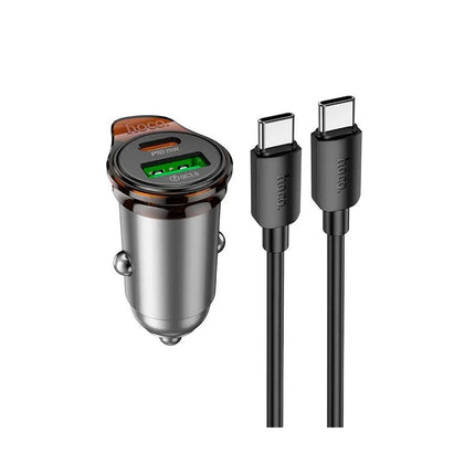 Rigorous NZ16A 43W Dual Port Car Charger PD & QC 3.0