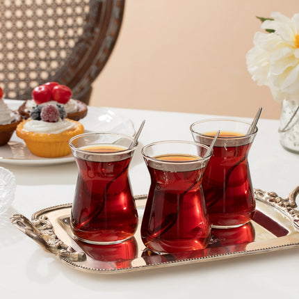 Madame Coco Francessa 6-Piece Tea Glass Set