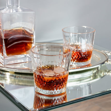 Calisto 4-Piece Whiskey Glass Set | Classic Design