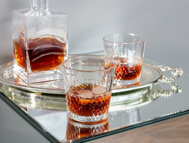 Calisto 4-Piece Whiskey Glass Set | Classic Design
