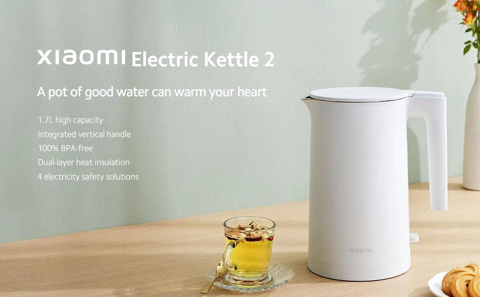 غلاية Xiaomi الكهربائية 2 — تصميم بسيط للاستخدام اليومي غلاية Xiaomi الكهربائية 2 — تصميم بسيط للاستخدام اليومي