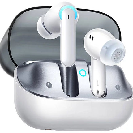 سماعات باسوس إيكور جي 10 (Baseus Aequr G10) لاسلكية للألعاب - اتصال مزدوج (بلوتوث 5.3 ومحول 2.4 جيجاهرتز) - تأخير منخفض جداً 25 مللي ثانية - صوت محيطي ثلاثي الأبعاد - إلغاء ضوضاء المكالمات ENC