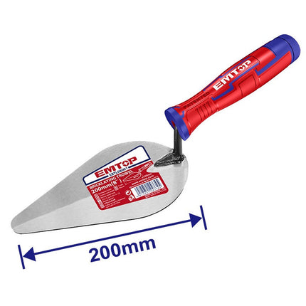 EMTOP EBTL08001 Triangle Trowel – 8 Inch