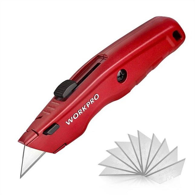  WORKPRO Aluminum Quick-Change Utility Knife | WP213017