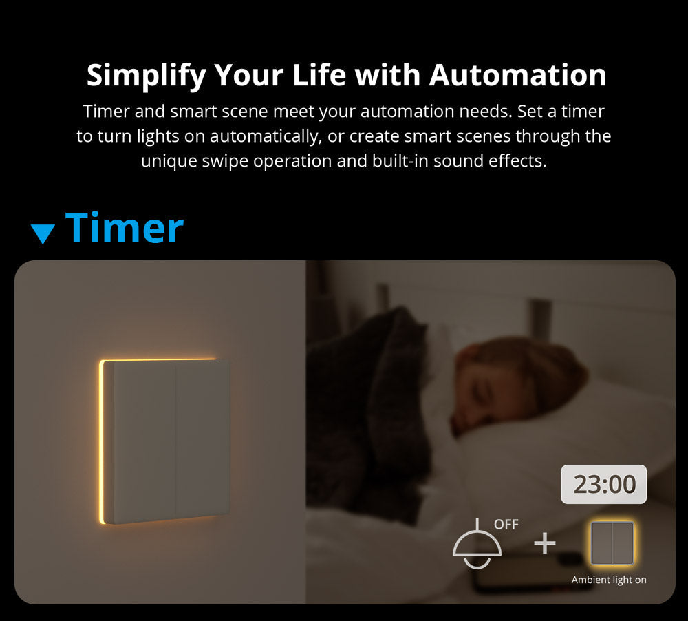مفتاح جداري ذكي باللمس TX Ultimate (3 مفاتيح، مقاس 120) مفتاح جداري ذكي باللمس TX Ultimate (3 مفاتيح، مقاس 120)