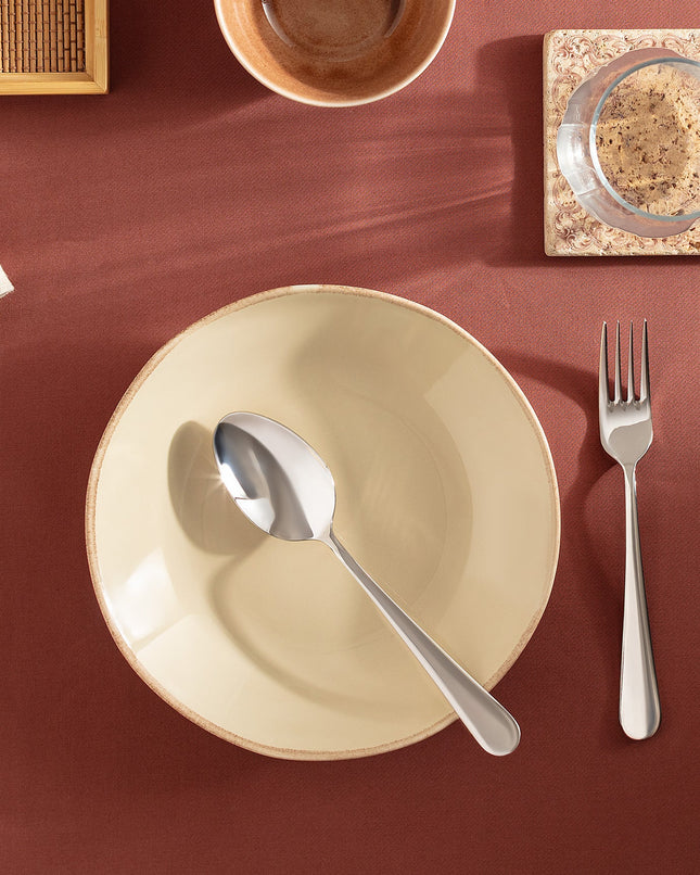 Colores Cream Dinner Plate – Elegant Tableware