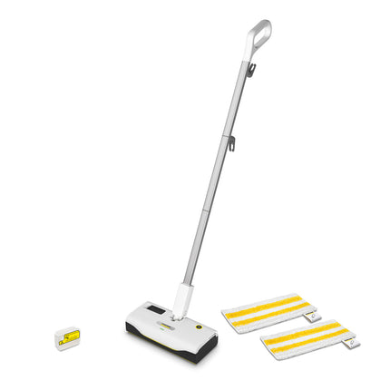 Kärcher SC 1 Upright Steam Mop - Slim Design - Chemical-Free Deep Cleaning - Kills 99.99% of Bacteria - Heat Up in 30 Seconds - Ideal for All Sealed Hard Floors - Model 1.513-560.0