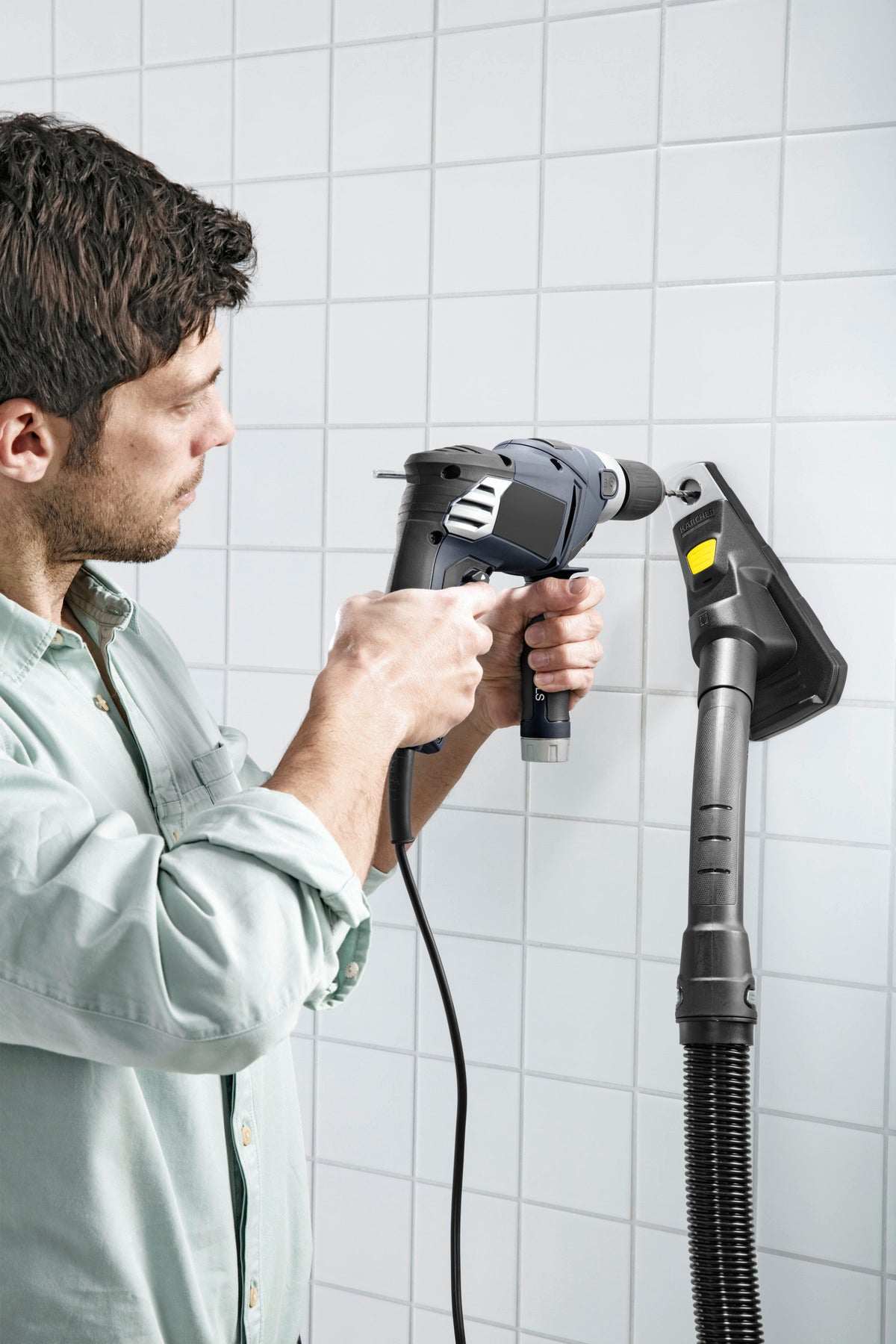 ملحق جامع غبار الحفر من كارشر (Karcher) - لحفر نظيف وبدون غبار ملحق جامع غبار الحفر من كارشر (Karcher) - لحفر نظيف وبدون غبار