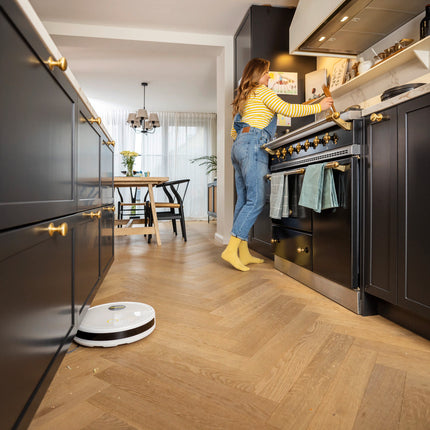 مكنسة وممسحة الروبوت الذكية كارشر (Karcher) RCV 2 - تنظيف ذاتي مع نظام ملاحة ليزر ذكي