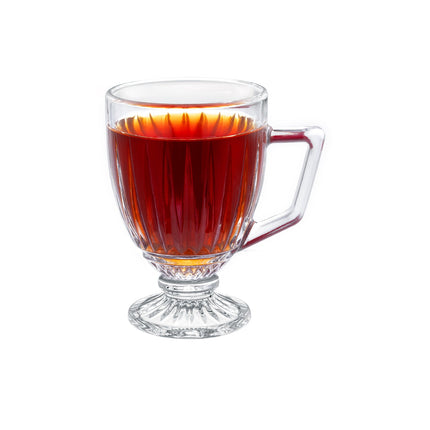 Annecy Transparent Glass Teacup Set of 4 - 190ml