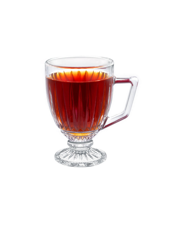 Annecy Transparent Glass Teacup Set of 4 - 190ml